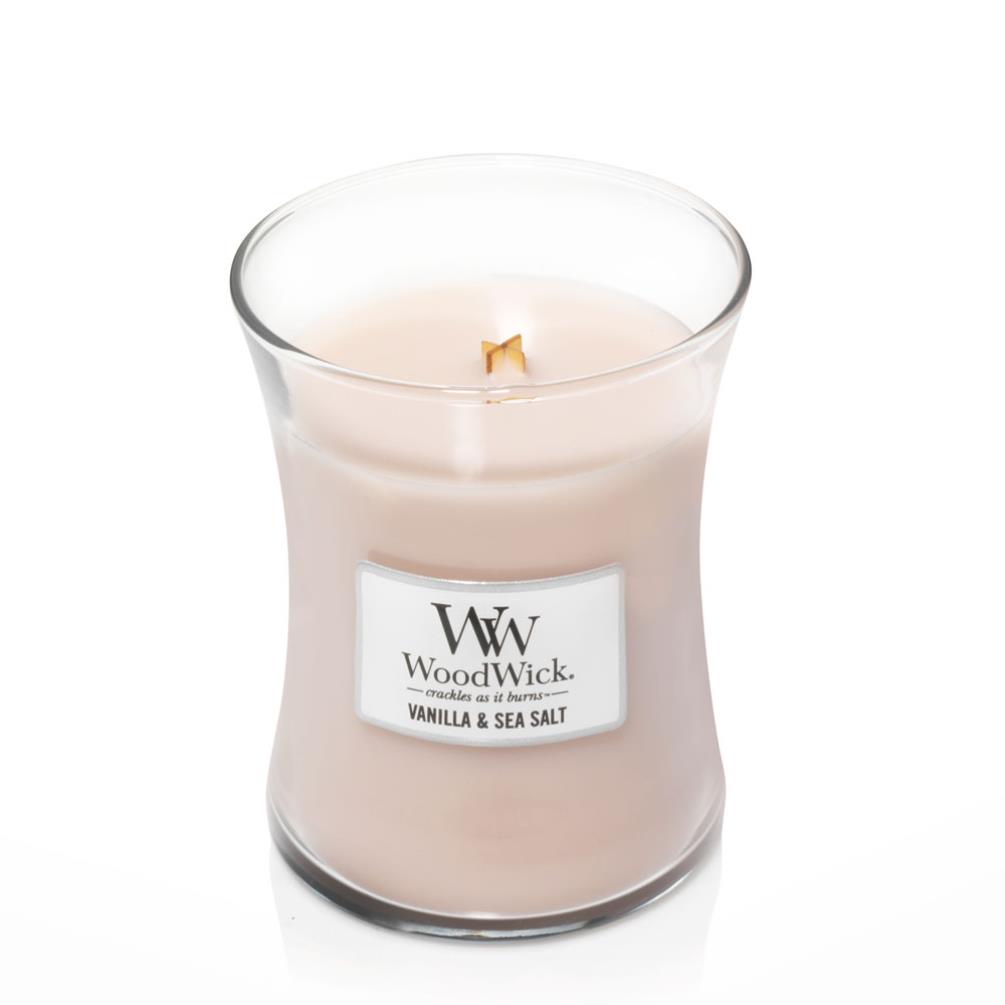 WoodWick Vanilla & Sea Salt Medium Hourglass Candle £20.69